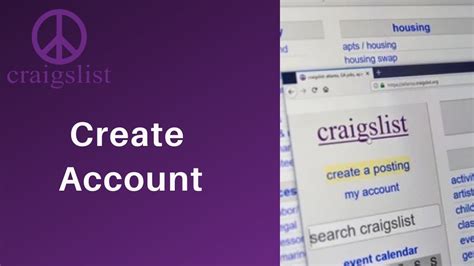 All you need is an email, a browser, and a few times. . Craigs list account